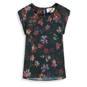 Alice Blue for Stitch Fix Paseko cutout detail blouse
